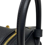 エルメス HERMES リンディミニ W刻 ブラック ゴールド金具 トリヨンクレマンス レディース ショルダーバッグ