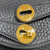 エルメス HERMES リンディミニ W刻 ブラック ゴールド金具 トリヨンクレマンス レディース ショルダーバッグ
