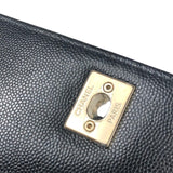 シャネル CHANEL ココハンドルXXS AS2215 ブラック　ゴールド金具 キャビアスキン レディース ショルダーバッグ