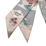 エルメス HERMES ツイリー　Carres　Volants シルク レディース スカーフ