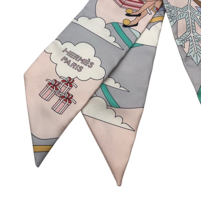 エルメス HERMES ツイリー　Carres　Volants シルク レディース スカーフ