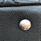 シャネル CHANEL ココハンドル32 A92992 ブラック/シルバー金具 キャビアスキン レディース ハンドバッグ