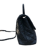 シャネル CHANEL ココハンドル32 A92992 ブラック/シルバー金具 キャビアスキン レディース ハンドバッグ