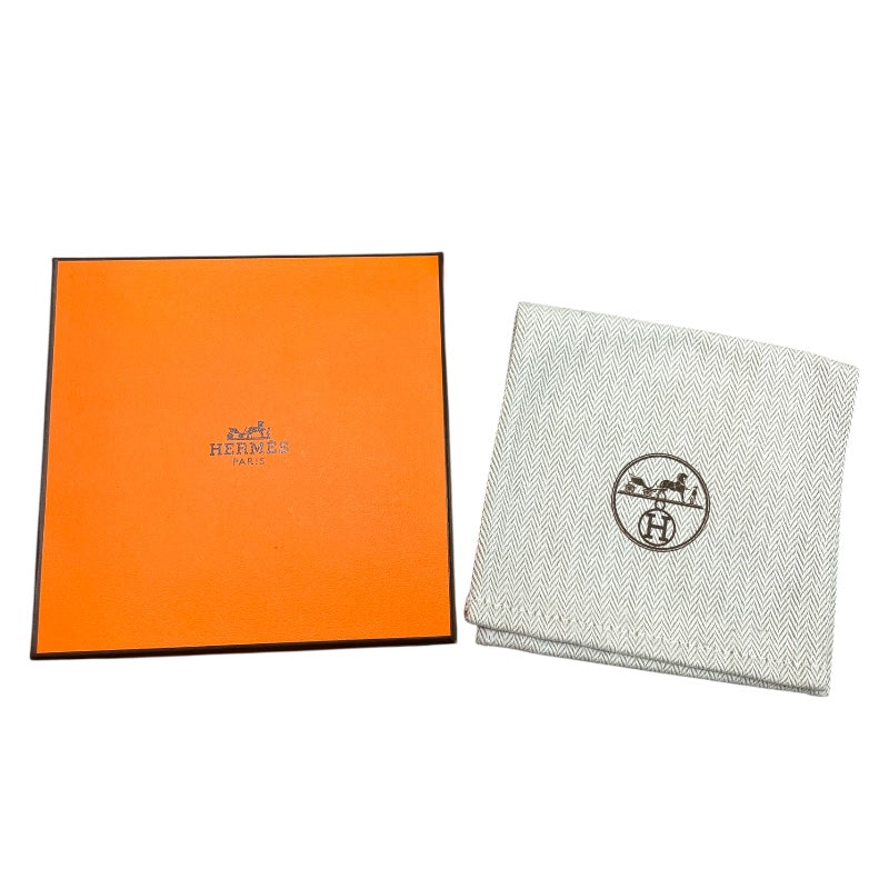 エルメス HERMES Hエキップネックレス ベージュ・ライトブルー ラッカー アクセサリー