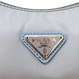 プラダ PRADA Re-Edition2000 ミニバッグ 1NE515 アイスブルー シルバー金具 ナイロン レディース ショルダーバッグ