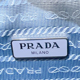プラダ PRADA Re-Edition2000 ミニバッグ 1NE515 アイスブルー シルバー金具 ナイロン レディース ショルダーバッグ