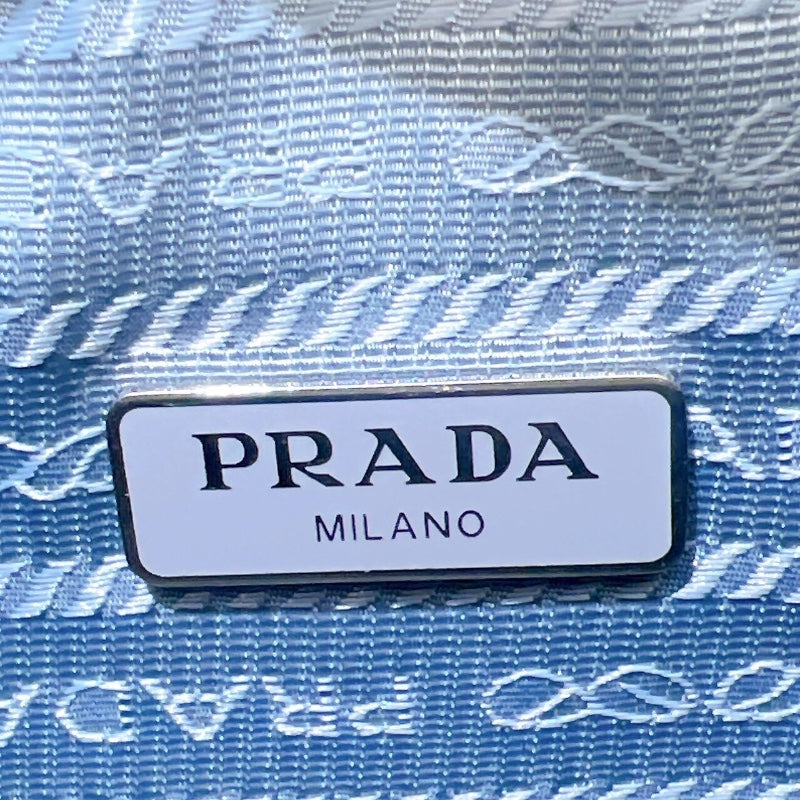 プラダ PRADA Re-Edition2000 ミニバッグ 1NE515 アイスブルー シルバー金具 ナイロン レディース ショルダーバッグ