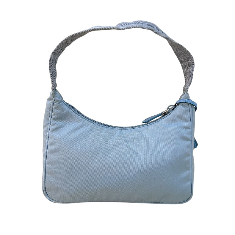 プラダ PRADA Re-Edition2000 ミニバッグ 1NE515 アイスブルー シルバー金具 ナイロン レディース ショルダーバッグ