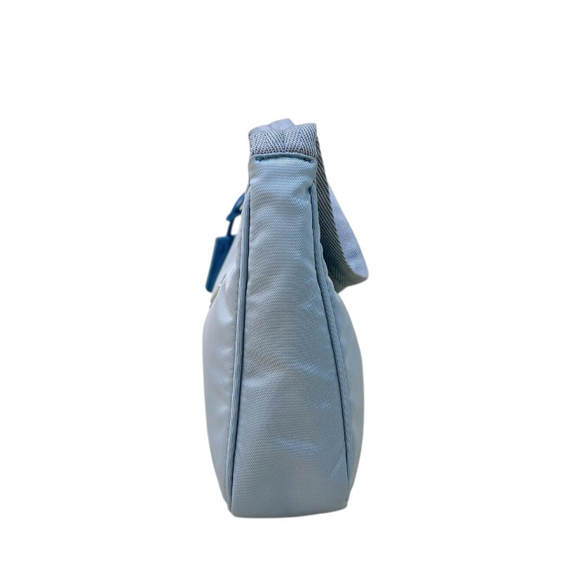 プラダ PRADA Re-Edition2000 ミニバッグ 1NE515 アイスブルー シルバー金具 ナイロン レディース ショルダーバッグ
