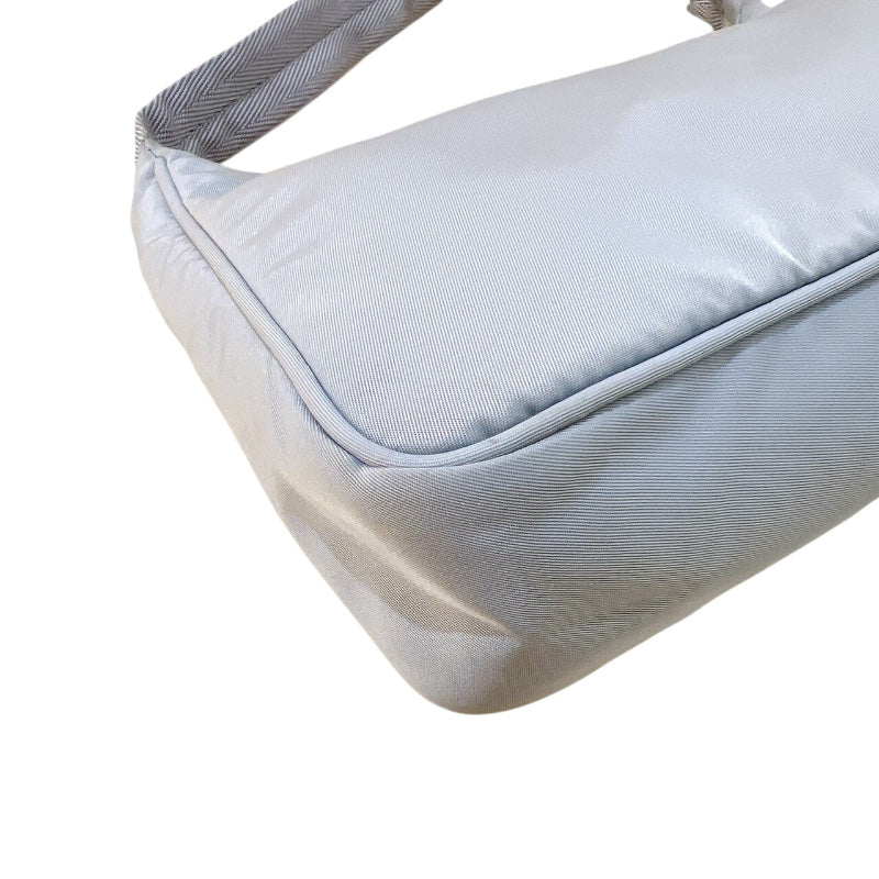プラダ PRADA Re-Edition2000 ミニバッグ 1NE515 アイスブルー シルバー金具 ナイロン レディース ショルダーバッグ
