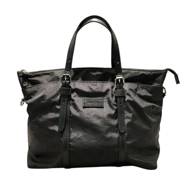 グッチ GUCCI GGナイロントートバッグ 510332 ブラック GGナイロン レディース トートバッグ