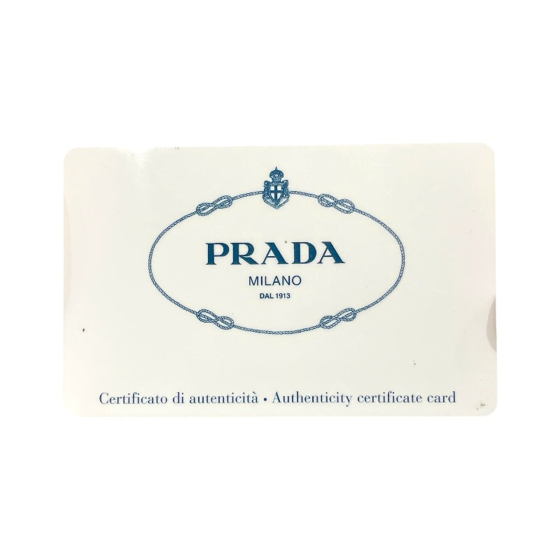 プラダ PRADA トライアングルショルダー 1NR015 イエロー レザー レディース ショルダーバッグ