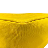 プラダ PRADA トライアングルショルダー 1NR015 イエロー レザー レディース ショルダーバッグ