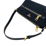 プラダ PRADA ナイロン セミショルダーバッグ ブラック ナイロン レディース ショルダーバッグ
