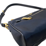プラダ PRADA ナイロン セミショルダーバッグ ブラック ナイロン レディース ショルダーバッグ