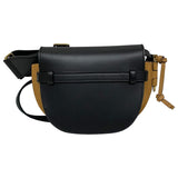 ロエベ LOEWE ゲートデュアル バッグ ミニ A650N46X25 ブラック×ウォームデザート カーフスキン レディース ショルダーバッグ