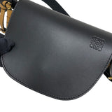 ロエベ LOEWE ゲートデュアル バッグ ミニ A650N46X25 ブラック×ウォームデザート カーフスキン レディース ショルダーバッグ