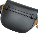 ロエベ LOEWE ゲートデュアル バッグ ミニ A650N46X25 ブラック×ウォームデザート カーフスキン レディース ショルダーバッグ