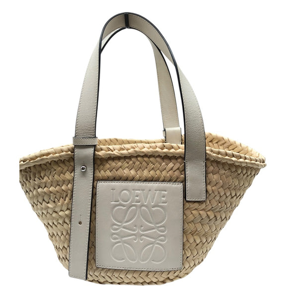 ロエベ LOEWE バケット スモール a223s93x04 ナチュラル・ホワイト パームリーフ・カーフ レディース ハンドバッグ