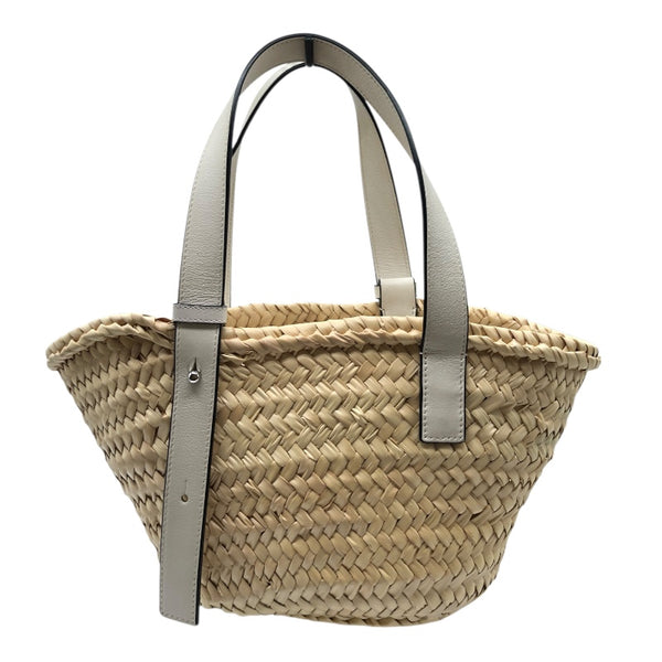 ロエベ LOEWE バケット スモール a223s93x04 ナチュラル・ホワイト パームリーフ・カーフ レディース ハンドバッグ