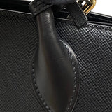 プラダ PRADA サフィアーノ モノクロームバッグ 1BA155 ブラック レディース ハンドバッグ ショルダーバッグ