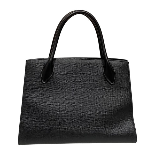 プラダ PRADA サフィアーノ モノクロームバッグ 1BA155 ブラック レディース ハンドバッグ ショルダーバッグ