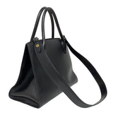 プラダ PRADA サフィアーノ モノクロームバッグ 1BA155 ブラック レディース ハンドバッグ ショルダーバッグ