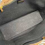 バレンシアガ BALENCIAGA シグネチャーミディアムショッパー 702698 ベージュ×ブラウン ゴールド金具 BBモノグラム・キャンバス ユニセックス ハンドバッグ