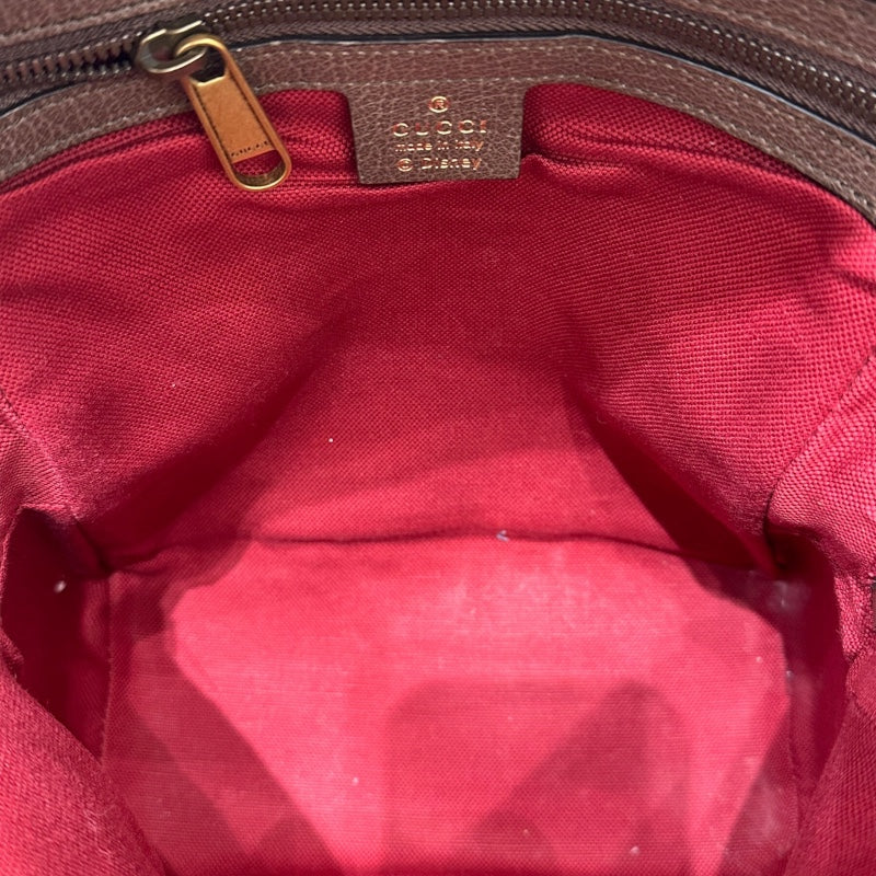 グッチ GUCCI GGスプリームバッグパック　DISNEY GGスプリーム 　 PVC/レザー レディース リュック・デイパック