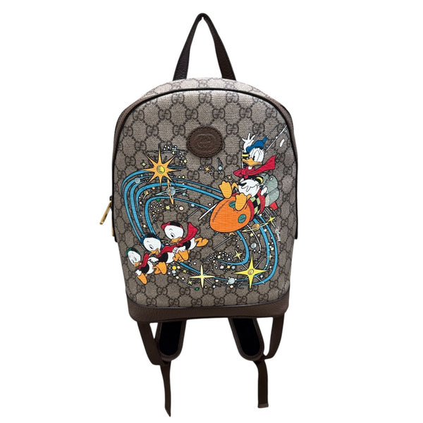 グッチ GUCCI GGスプリームバッグパック　DISNEY GGスプリーム 　 PVC/レザー レディース リュック・デイパック
