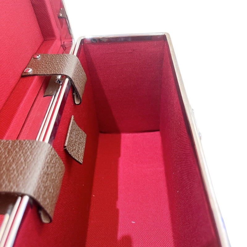 グッチ GUCCI グローブトロッターGGビューティーケース 588351 ベージュ×ブラウン PVCコーティングキャンバス レディース ハンドバッグ
