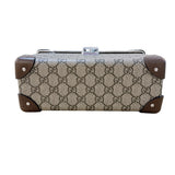 グッチ GUCCI グローブトロッターGGビューティーケース 588351 ベージュ×ブラウン PVCコーティングキャンバス レディース ハンドバッグ