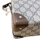 グッチ GUCCI グローブトロッターGGビューティーケース 588351 ベージュ×ブラウン PVCコーティングキャンバス レディース ハンドバッグ