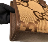 グッチ GUCCI ジャンボGGミニトート 699406 ブラウン ジャンボGGキャンバス レディース ショルダーバッグ