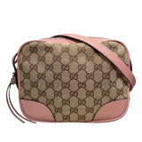 グッチ GUCCI GGキャンバスカメラバッグ 449413 ベージュ/ピンク GGキャンバス GGキャンバス レディース ショルダーバッグ