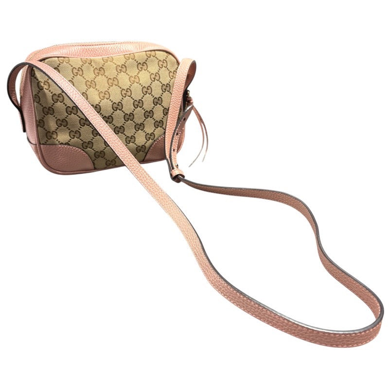 グッチ GUCCI GGキャンバスカメラバッグ 449413 ベージュ/ピンク GGキャンバス GGキャンバス レディース ショルダーバッグ
