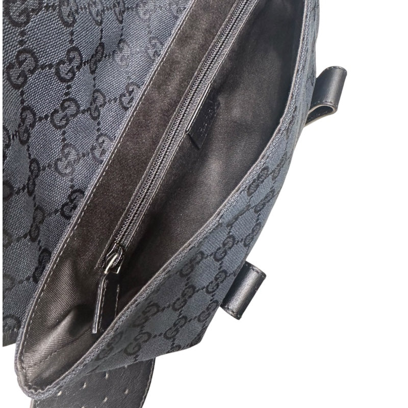 グッチ GUCCI GGキャンバス ボディバッグ 145851 ブラック GG