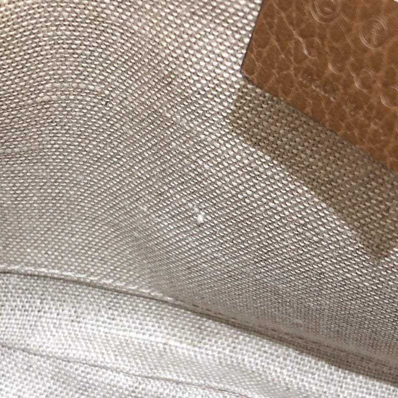 グッチ GUCCI GG キャンバスカメラバッグ 449413 ベージュ×ブラウン GGスプリーム・キャンバス/レザー レディース ショルダーバッグ