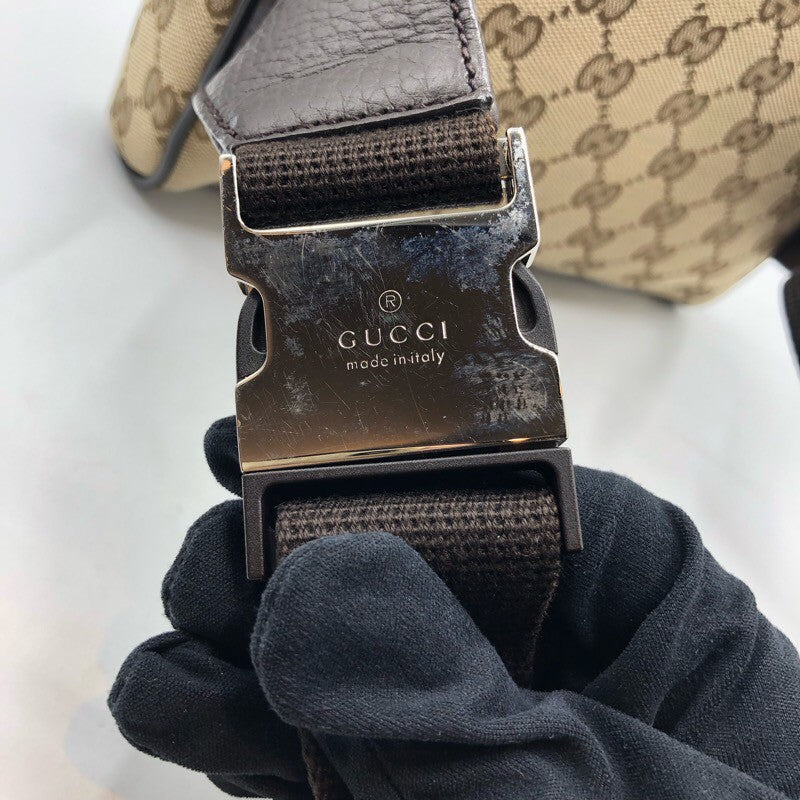 グッチ GUCCI GGキャンバス　バムバッグ 449174 GGキャンバス ユニセックス ボディバッグ