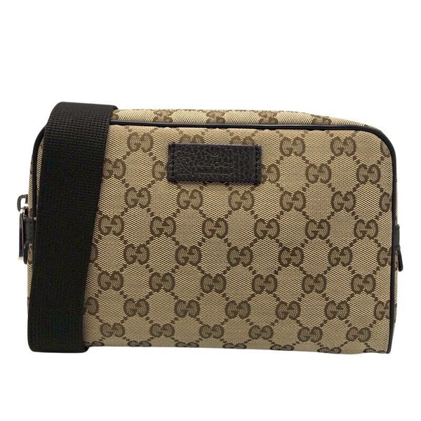 【格安】GUCCI GGキャンバス ボディバッグ グッチ GUCCI GGキャンバス バムバッグ 449174 GGキャンバス ユニ