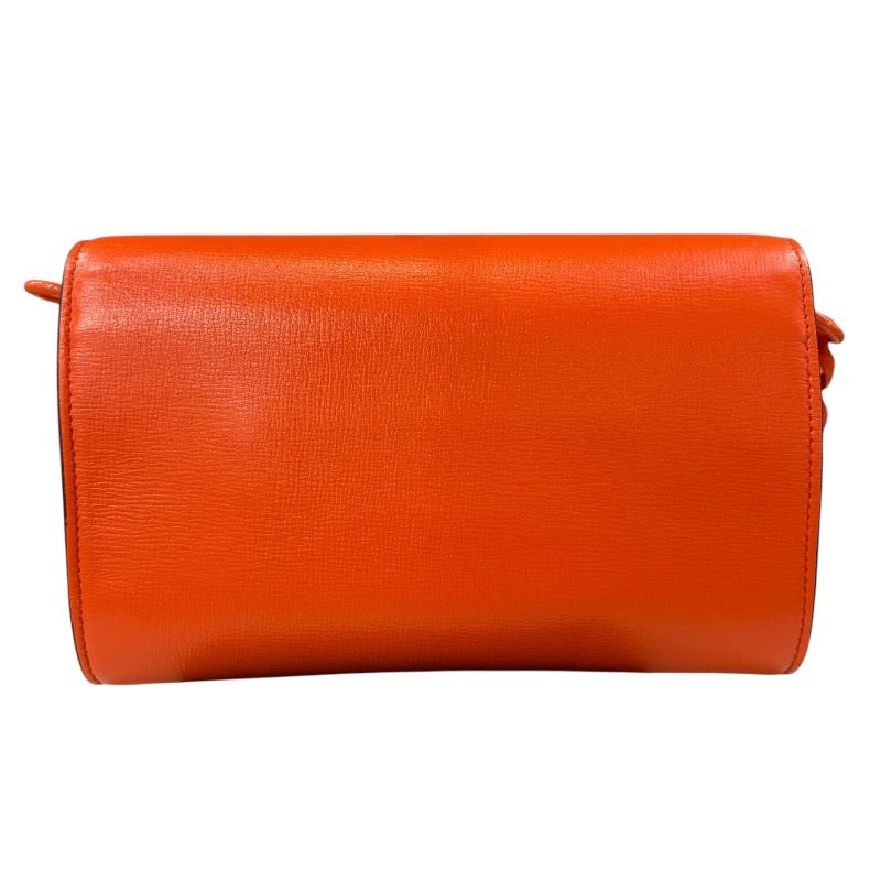 グッチ GUCCI ホースビットショルダーバッグ 724713 オレンジ レザー レディース ショルダーバッグ