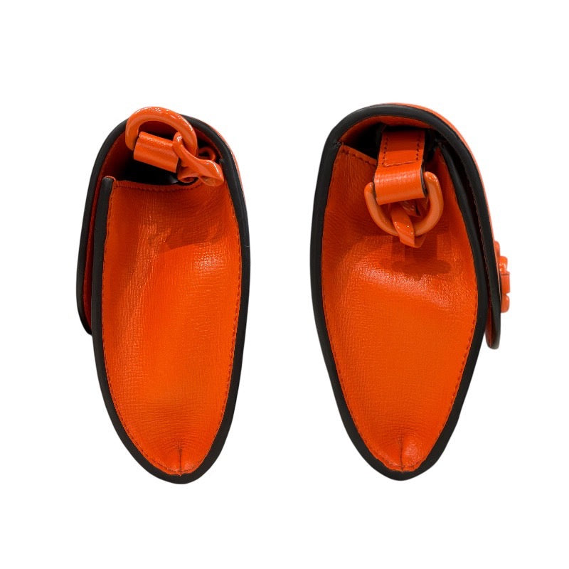 グッチ GUCCI ホースビットショルダーバッグ 724713 オレンジ レザー レディース ショルダーバッグ