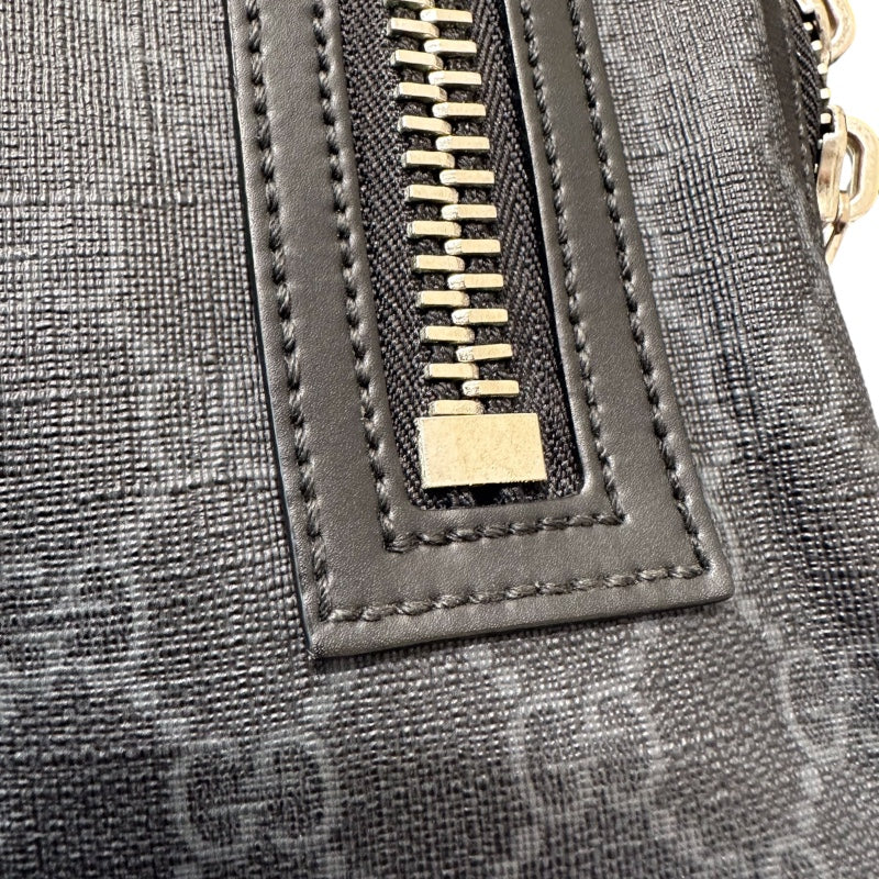 グッチ GUCCI GGスプリーム　スプリングバッグ 478325 ブラック GGスプリーム レザー メンズ ボディバッグ