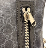 グッチ GUCCI GGスプリーム　スプリングバッグ 478325 ブラック GGスプリーム レザー メンズ ボディバッグ