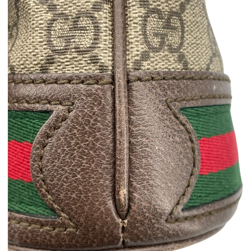 グッチ GUCCI オフィディア スモール バケットバッグ 550621 ブラウン GGスプリーム レディース ショルダーバッグ