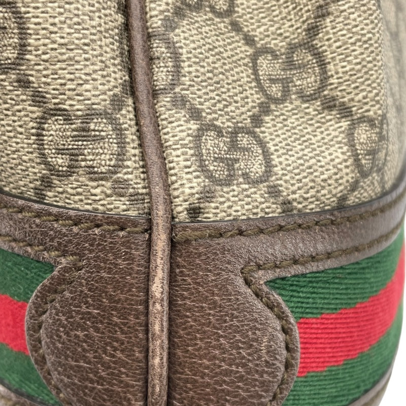 グッチ GUCCI オフィディア スモール バケットバッグ 550621 ブラウン GGスプリーム レディース ショルダーバッグ