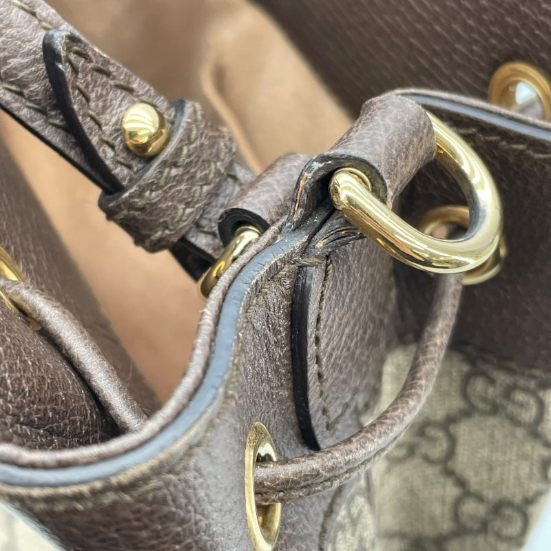 グッチ GUCCI オフィディア スモール バケットバッグ 550621 ブラウン GGスプリーム レディース ショルダーバッグ