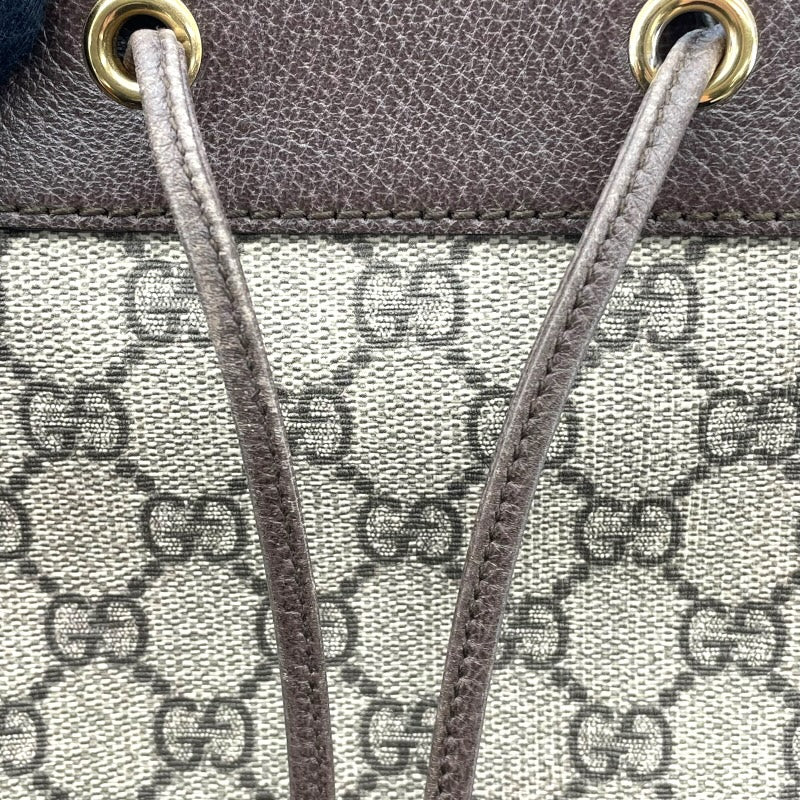 グッチ GUCCI オフィディア スモール バケットバッグ 550621 ブラウン GGスプリーム レディース ショルダーバッグ