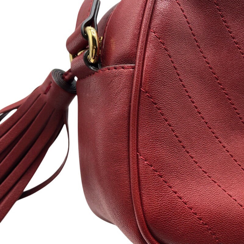 グッチ GUCCI ブロンディスモールショルダーバッグ 742360 レザー レディース ショルダーバッグ