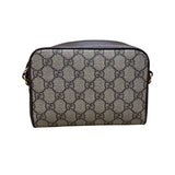 グッチ GUCCI オフィディア　ミニショルダーバッグ ベージュ×エボニー GGスプリーム キャンバス レディース ショルダーバッグ